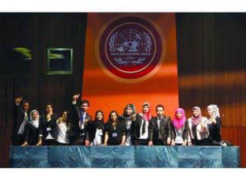 طلاب الجامعة الألمانية بالقاهرة يفتتحون نموذج محاكاة الأمم المتحدة