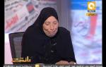 والدة أول شهيد للثورة المصرية بالسويس في مانشيت