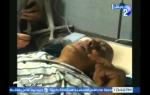 فيديو لمصاب فى حادث نقطة النزعة - مصر ضد الارهاب
