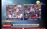 تظاهر العشرات في ميدان التحرير وإحراق صورة الرئيس مرسي